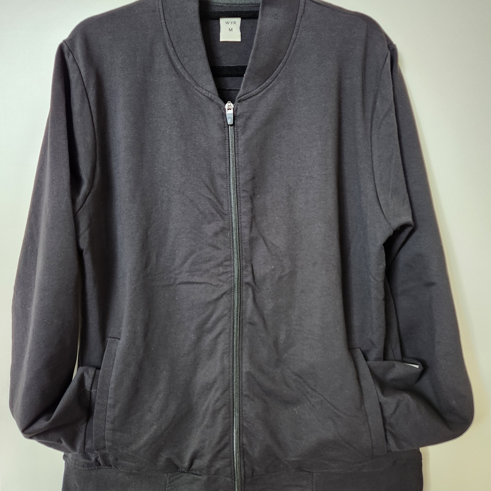 WYR Wear Men's All-Day Comfort Bomber Jacket Medium